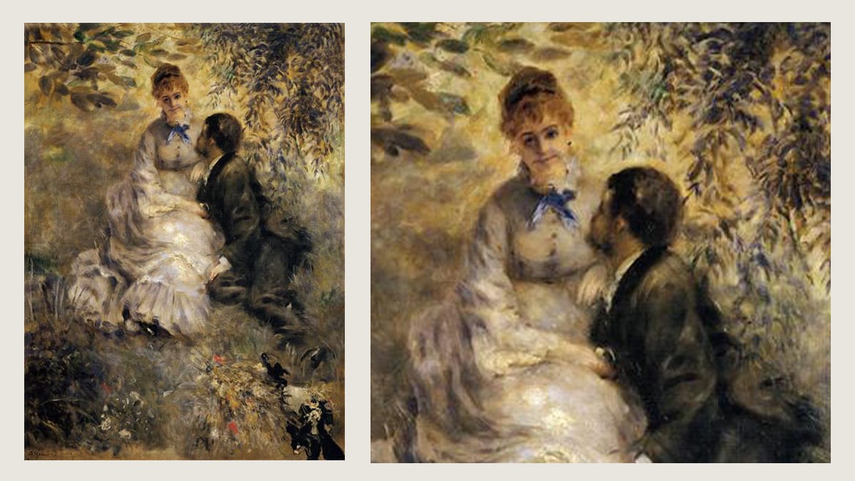 Renoir Paintings About Intimacy Between A Couple