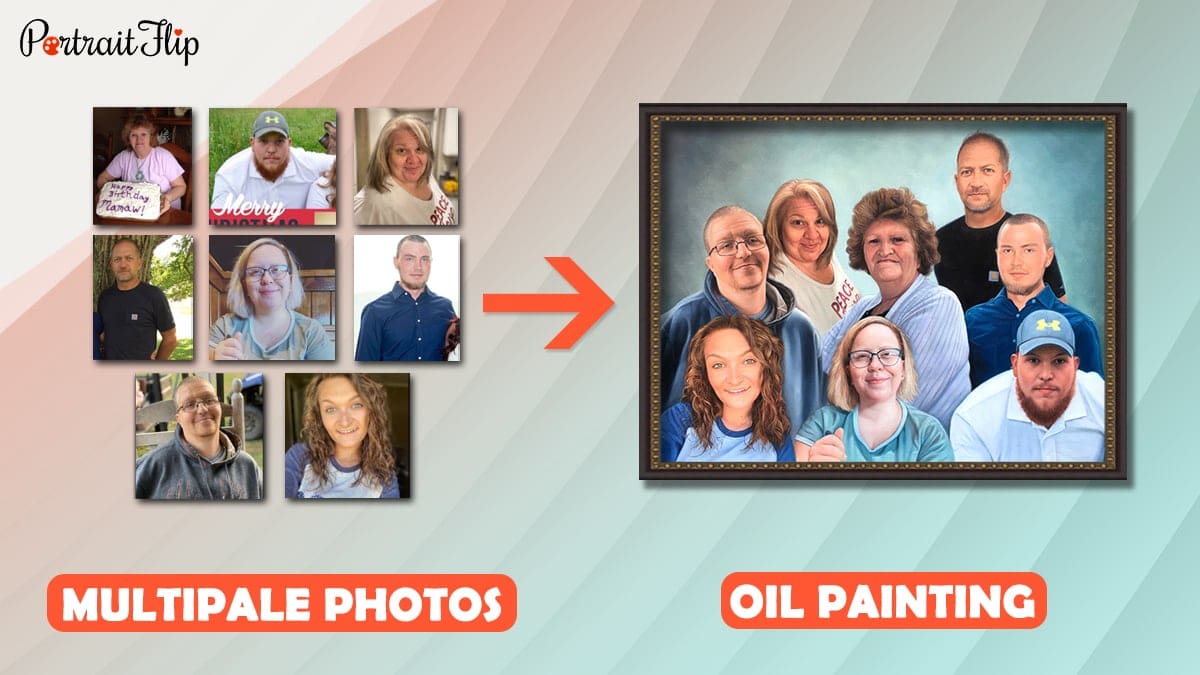 Custom Handmade Painting Styles and Techniques PortraitFlip 