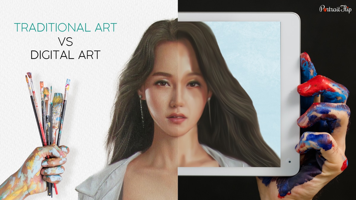 digital art vs traditional art essay