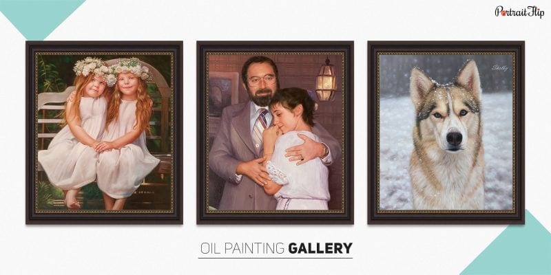 Custom Oil Painting Gallery | 100% Handmade from Photo [Free Shipping]