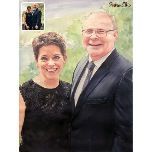 Wedding Portraits | Photo to Wedding Oil Paintings [Free Shipping]