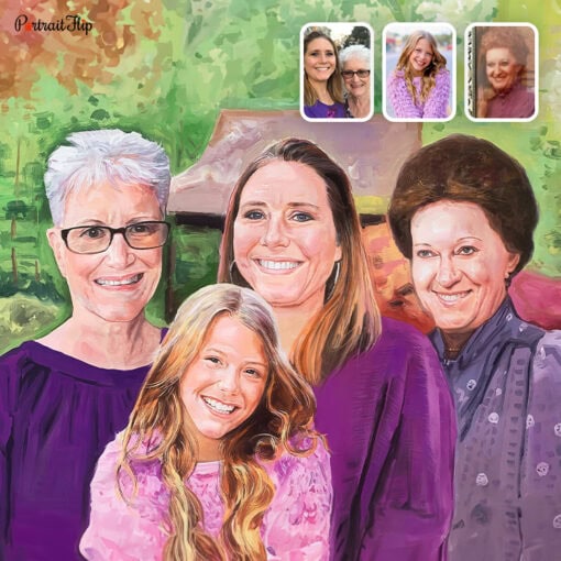 Family Pastel Portraits