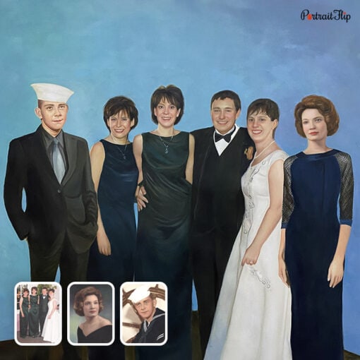 Family Pastel compilation Portraits