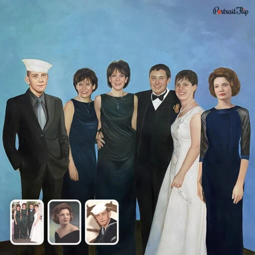 Family Pastel compilation Portraits