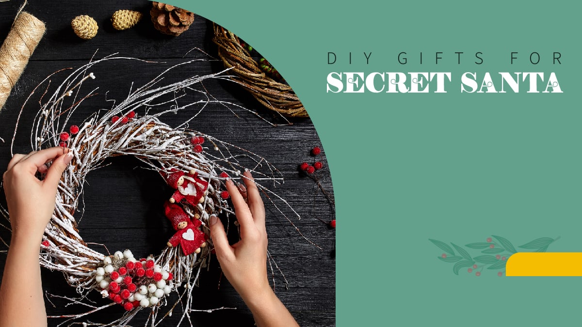 10 Homemade DIY Secret Santa Gifts To Make This Year - Ampulla Blog