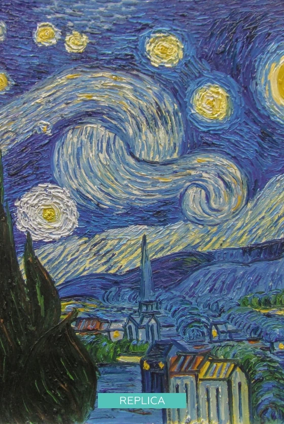 the starry night replica