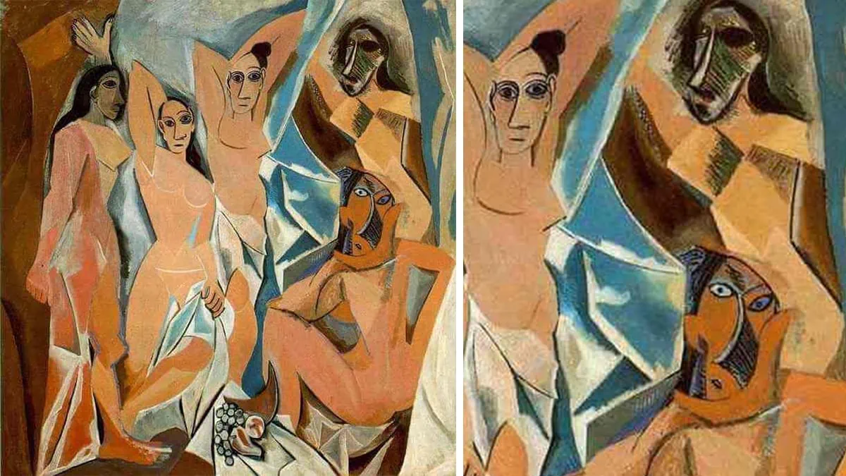 Picasso's Les Demoiselles d’Avignon