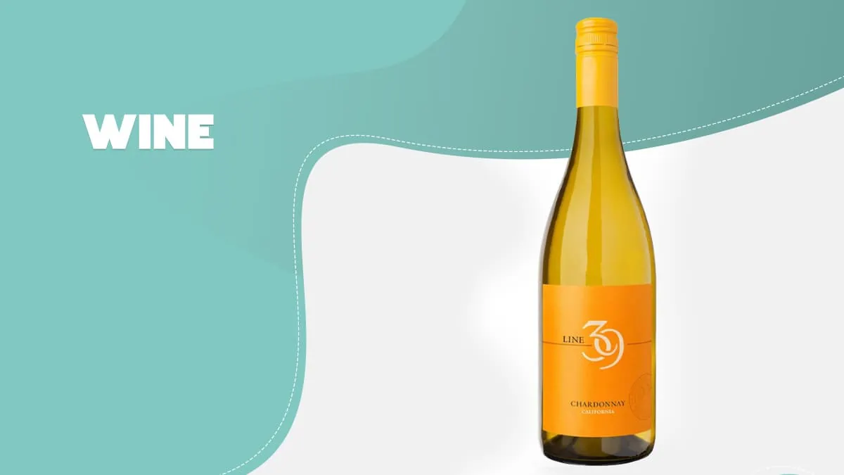 Line 39 Chardonnay wine as a military retirement gift