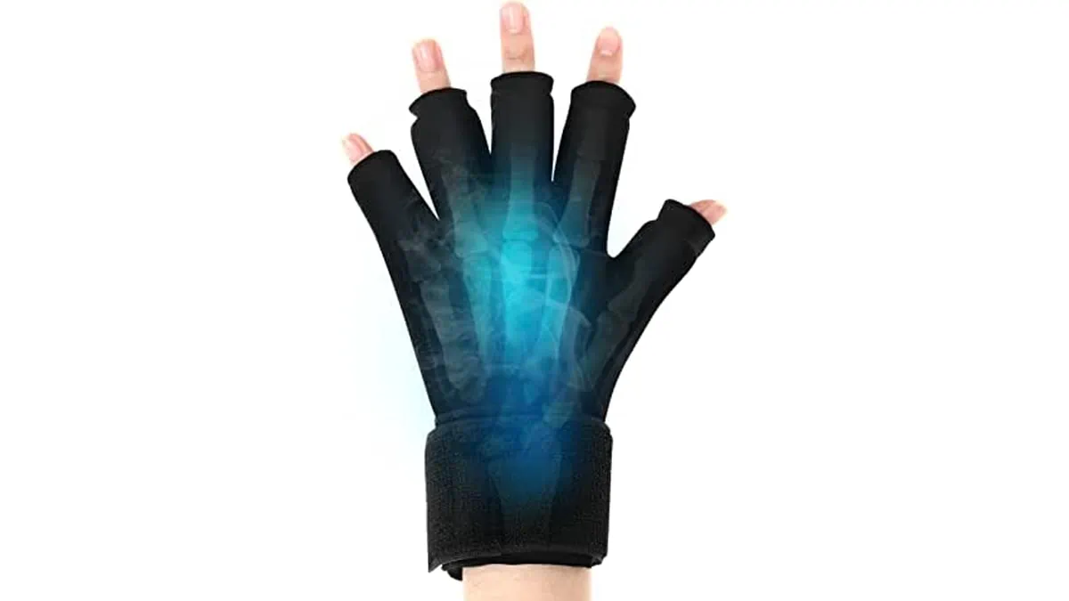 An arthritis's ice glove for your mother. 
