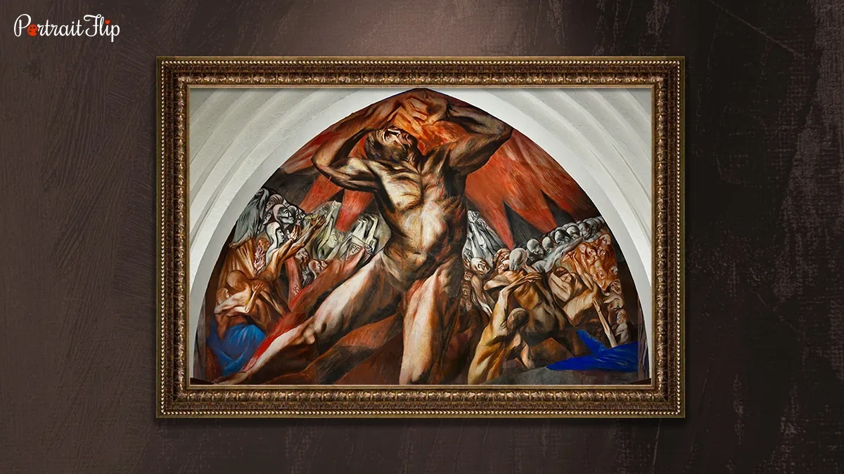 Prometheus is one of the famous paintings from Mexico