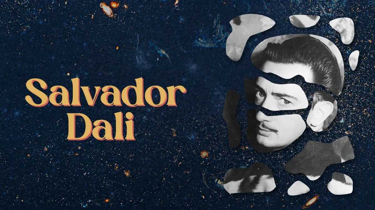 Salvador Dali ,one of the famous surrealist artists