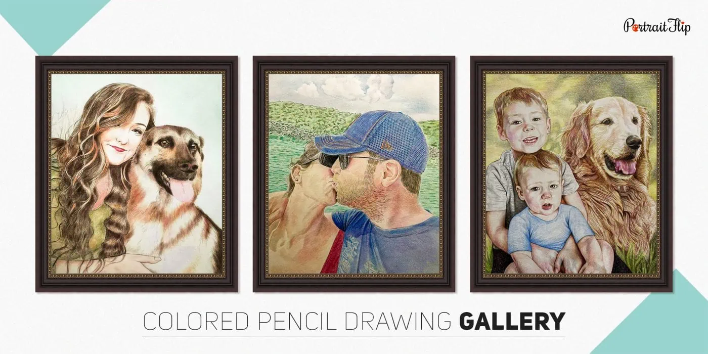 Colored Pencil Drawing Gallery Cover