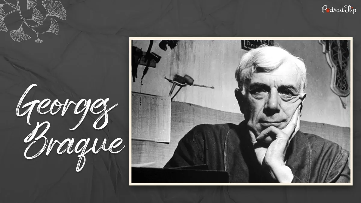 Picture of Georges Braque one of the artists of Cubism