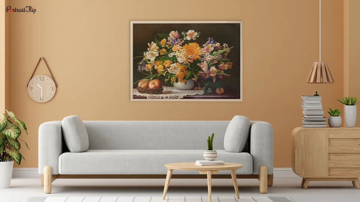 Painting by PortraitFlip that is seen as one of the home decor paintings