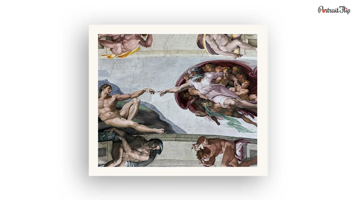 Michelangelo's "Creation of Adam"
