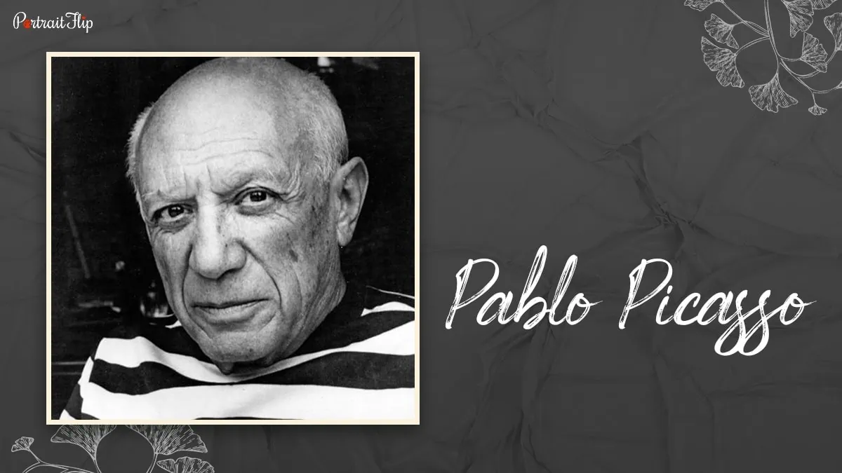 Picture of Pablo Picasso one of the artists of Cubism