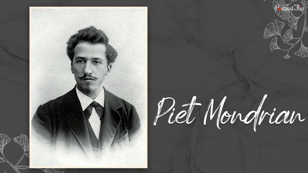 Picture of Piet Mondrian one of the artists of Cubism