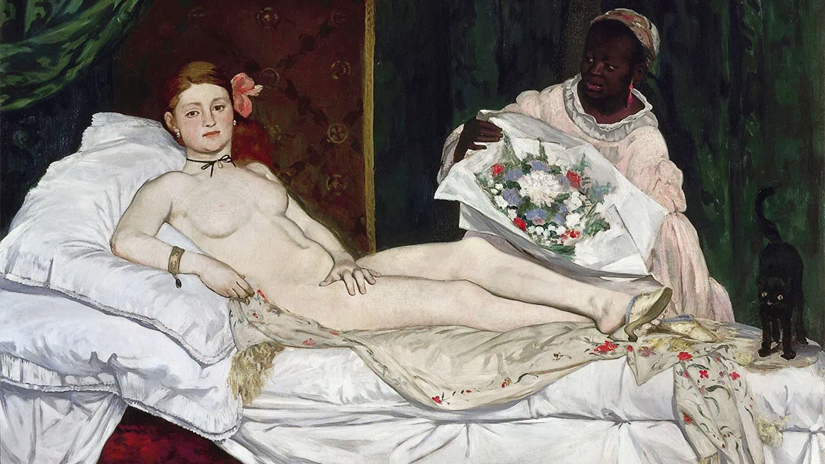 Olympia by Manet famous nude painting