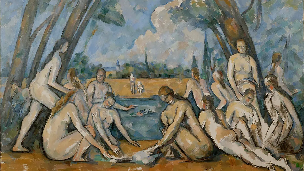 The large bathers famous paintings