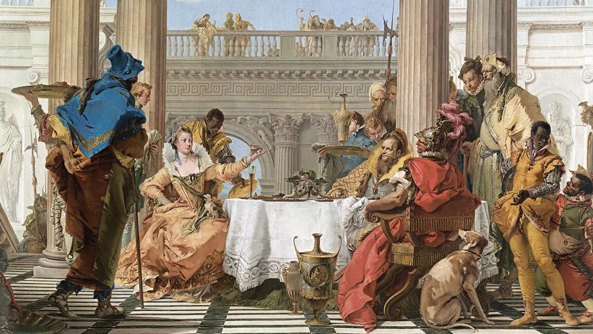 The Banquet of Cleopatra by Giovanni Battista Tiepolo
