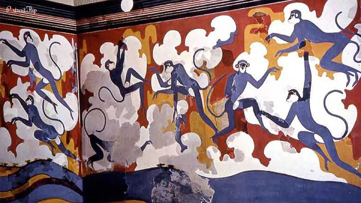 The Monkeys fresco