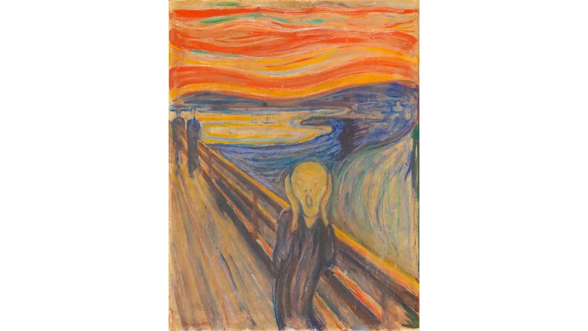 The Scream by Edvard Munch. 