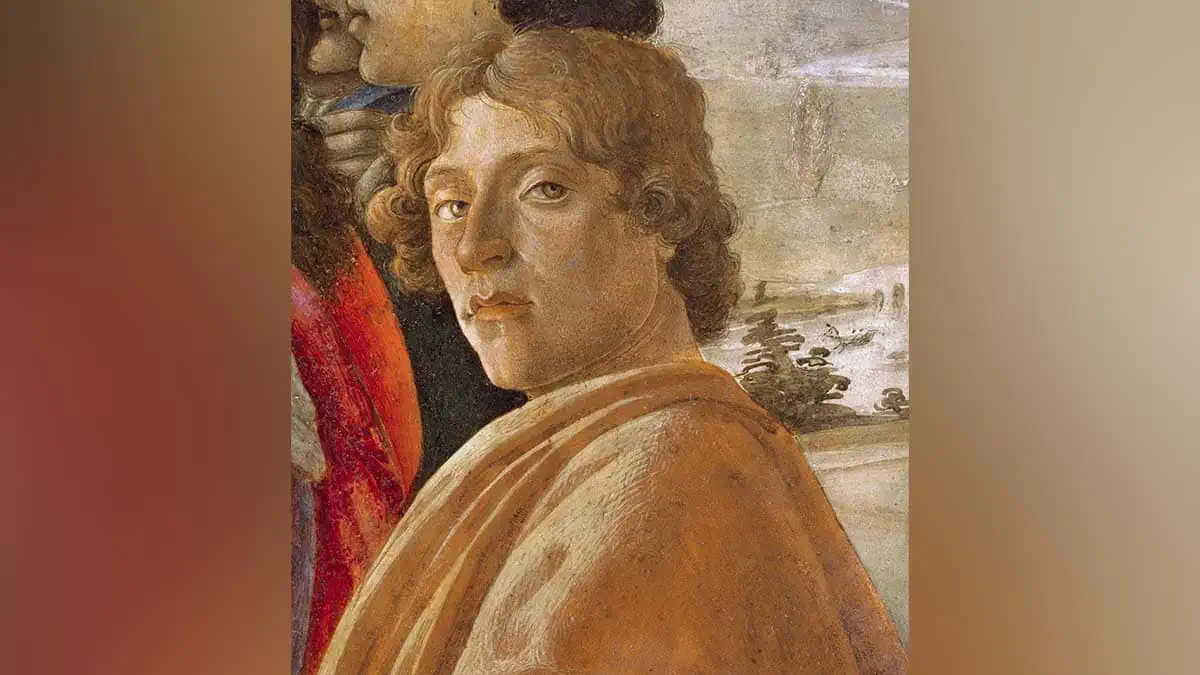 The famous Italian painter Sandro Botticelli