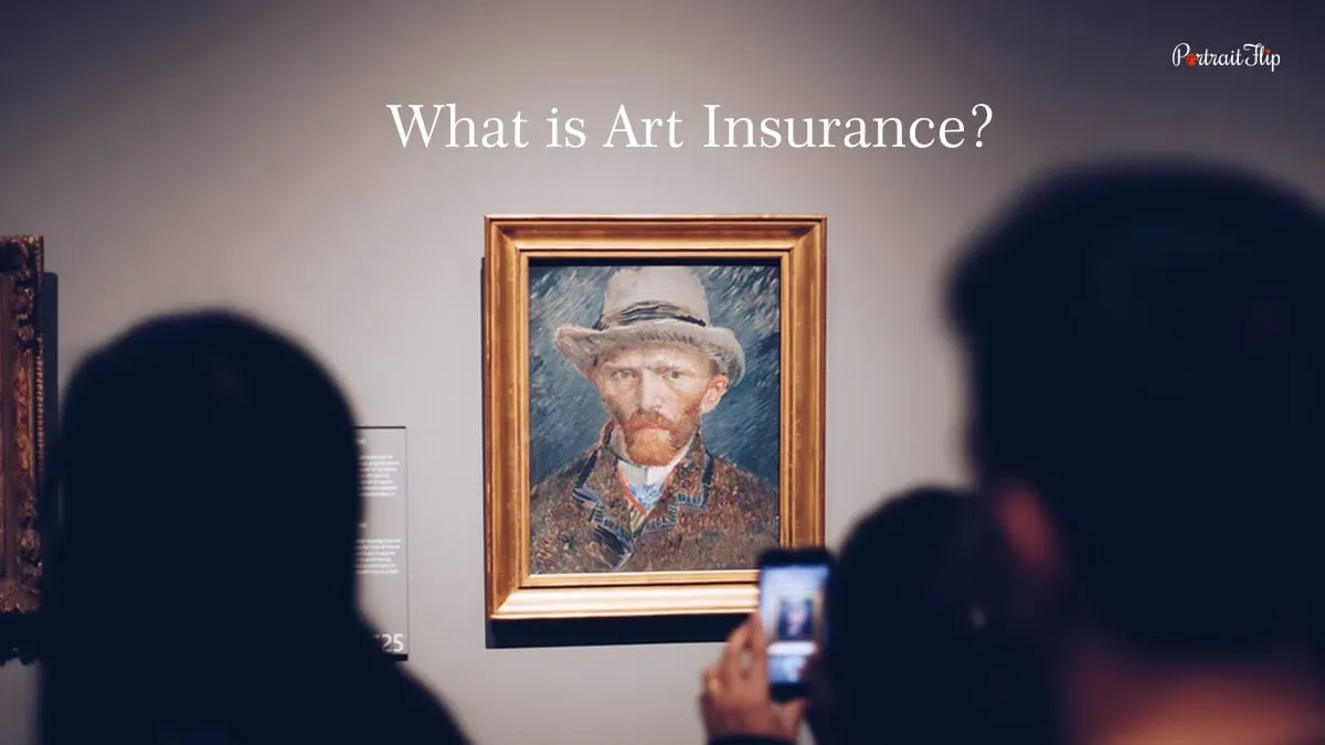 Painting of Van Gogh as insuring art