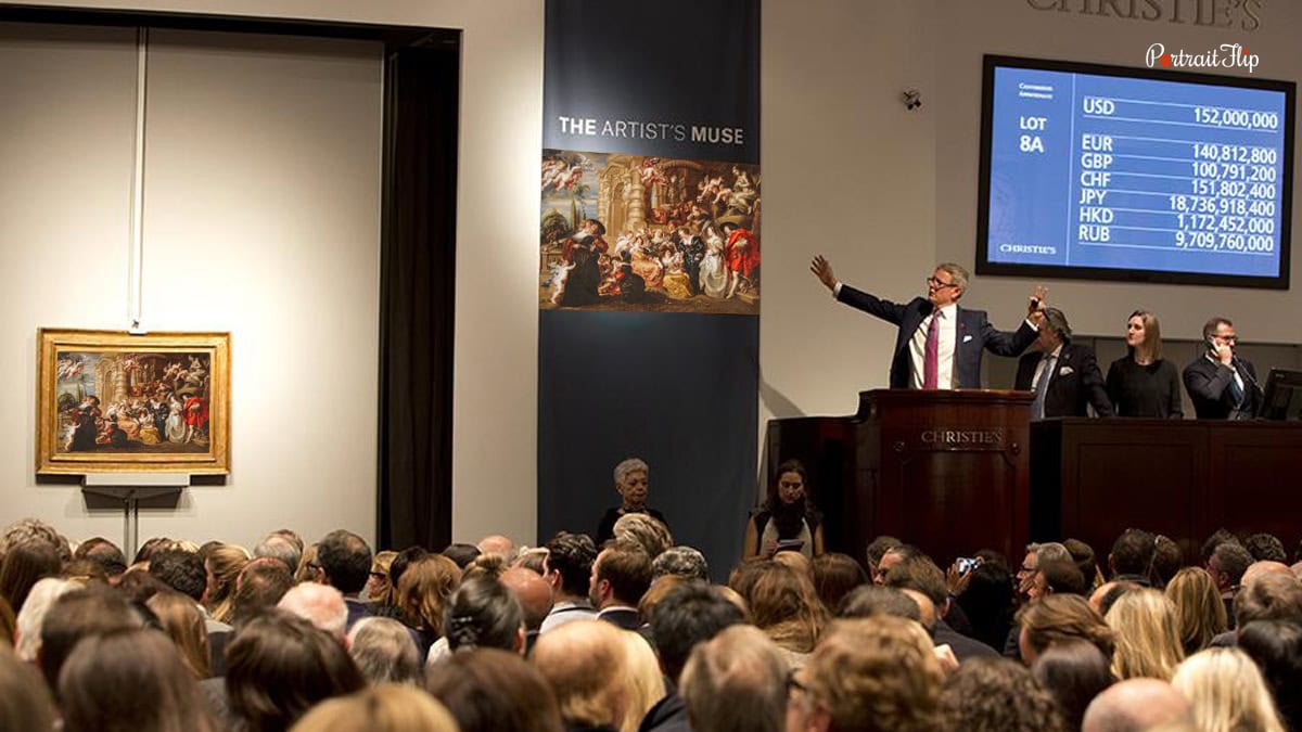 Auction at Christie's