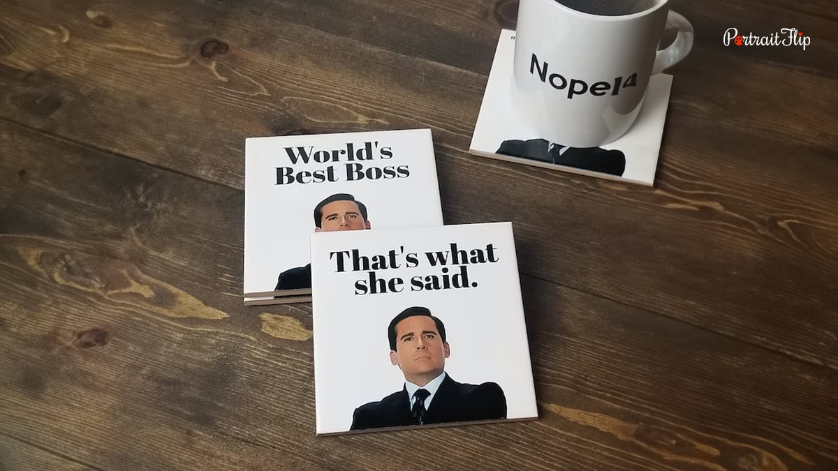 Coaster as office warming gifts