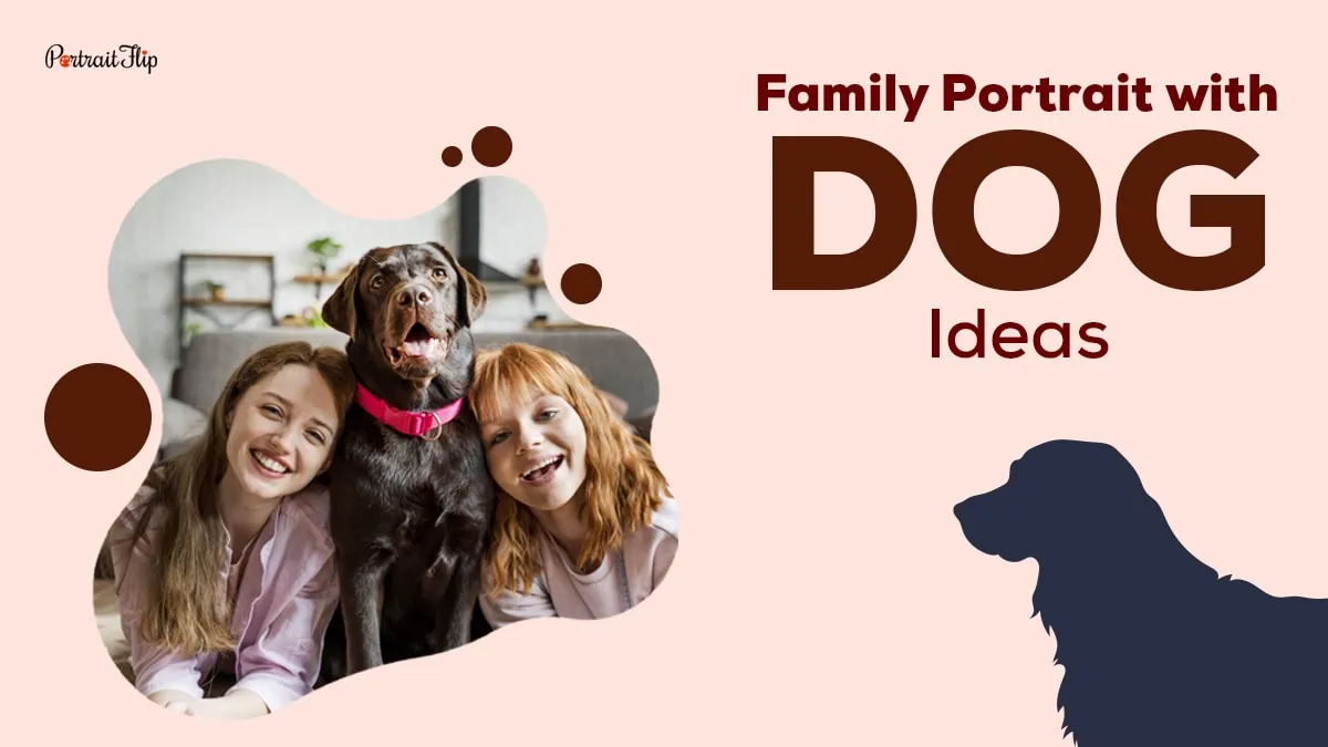 family pet portrait cover image