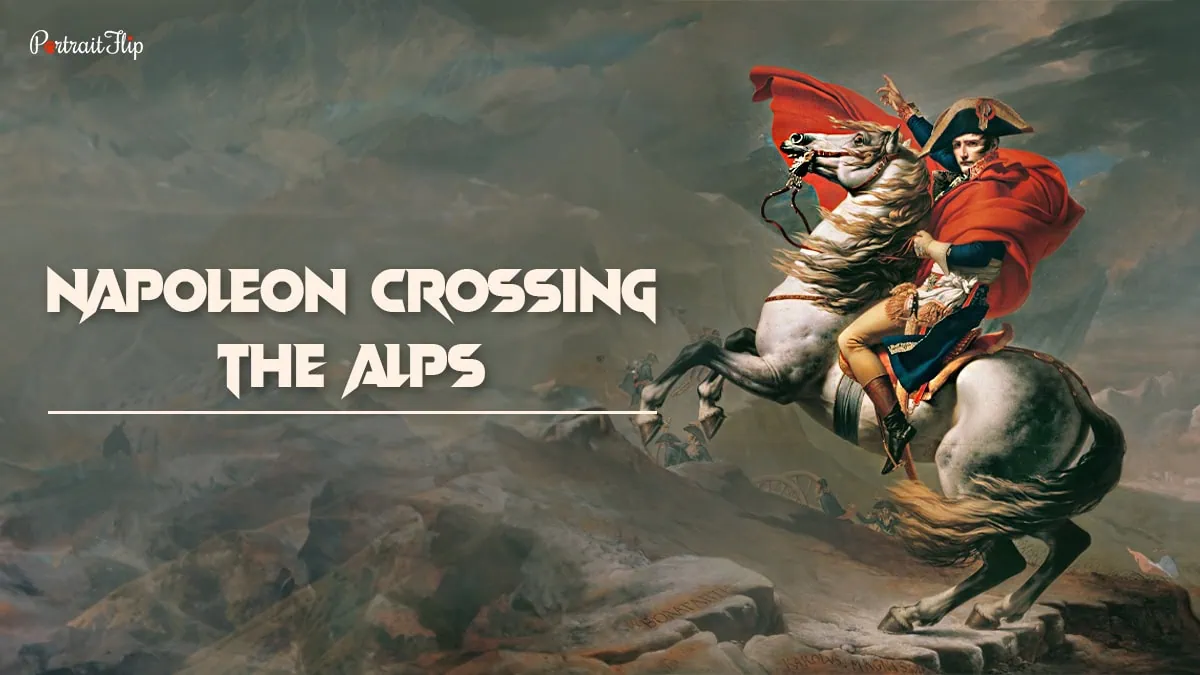 napoleon crossing the alps cover image