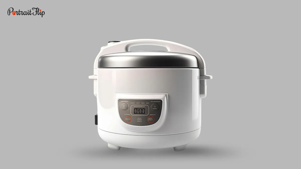 A rice cooker