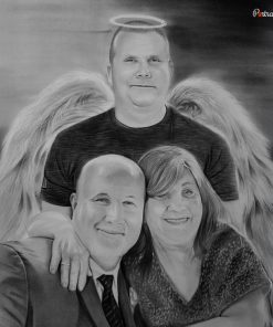 Memorial Charcoal Portraits