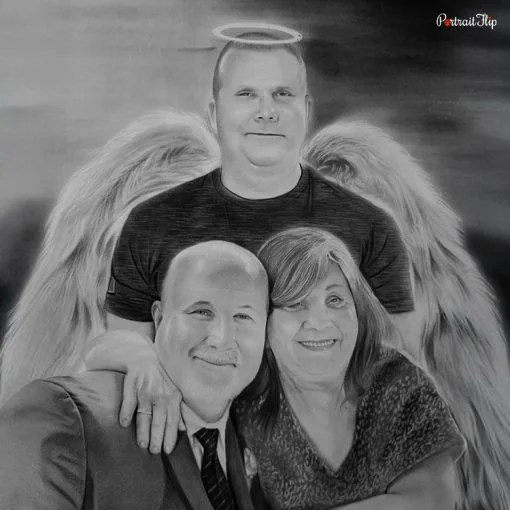 Memorial Charcoal Portraits