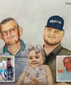 Memorial Colored Pencil Painting